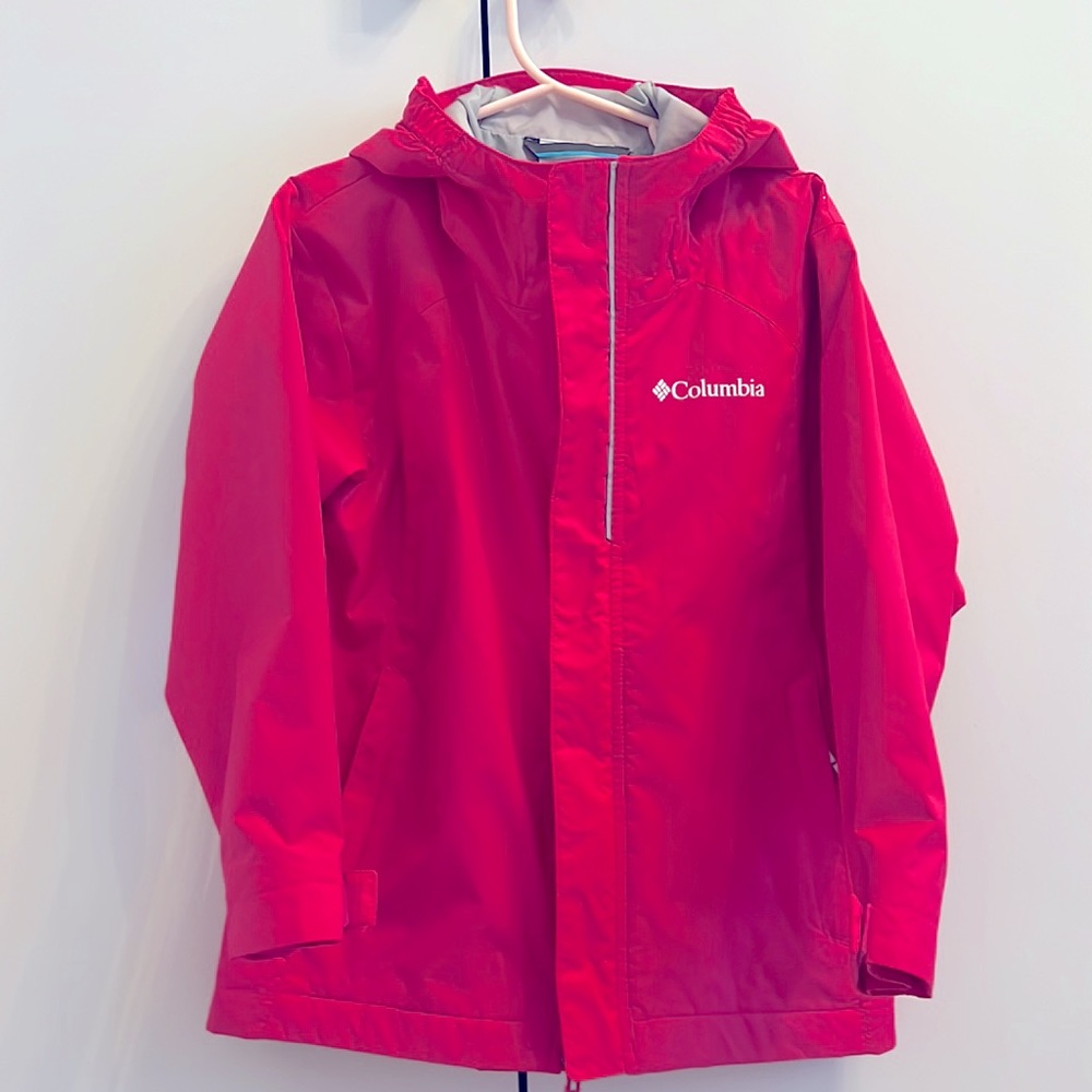 Columbia Pink Nylon Jacket Size XXS 5/6 Girl